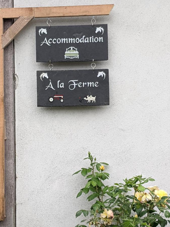 Accommodation A La Ferme Lubersac Exteriör bild