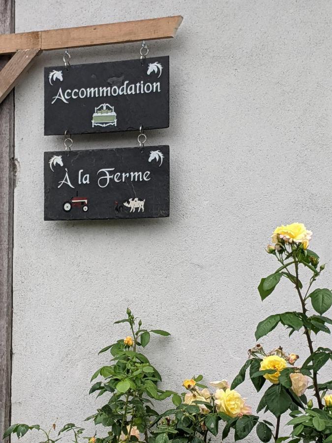 Accommodation A La Ferme Lubersac Exteriör bild